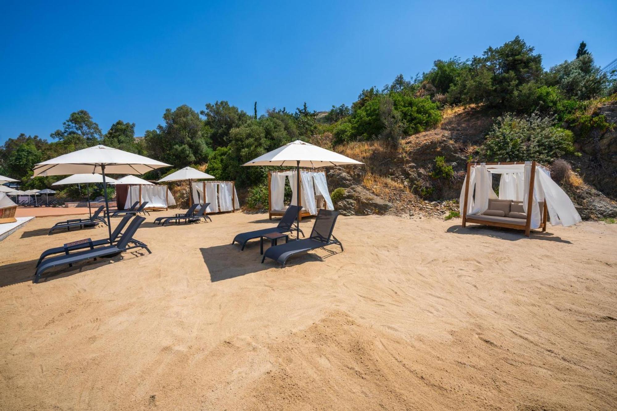 ラブランダ Tmt ボドルム リゾート【オールインクルーシブ】 エクステリア 写真 Beach at the resort